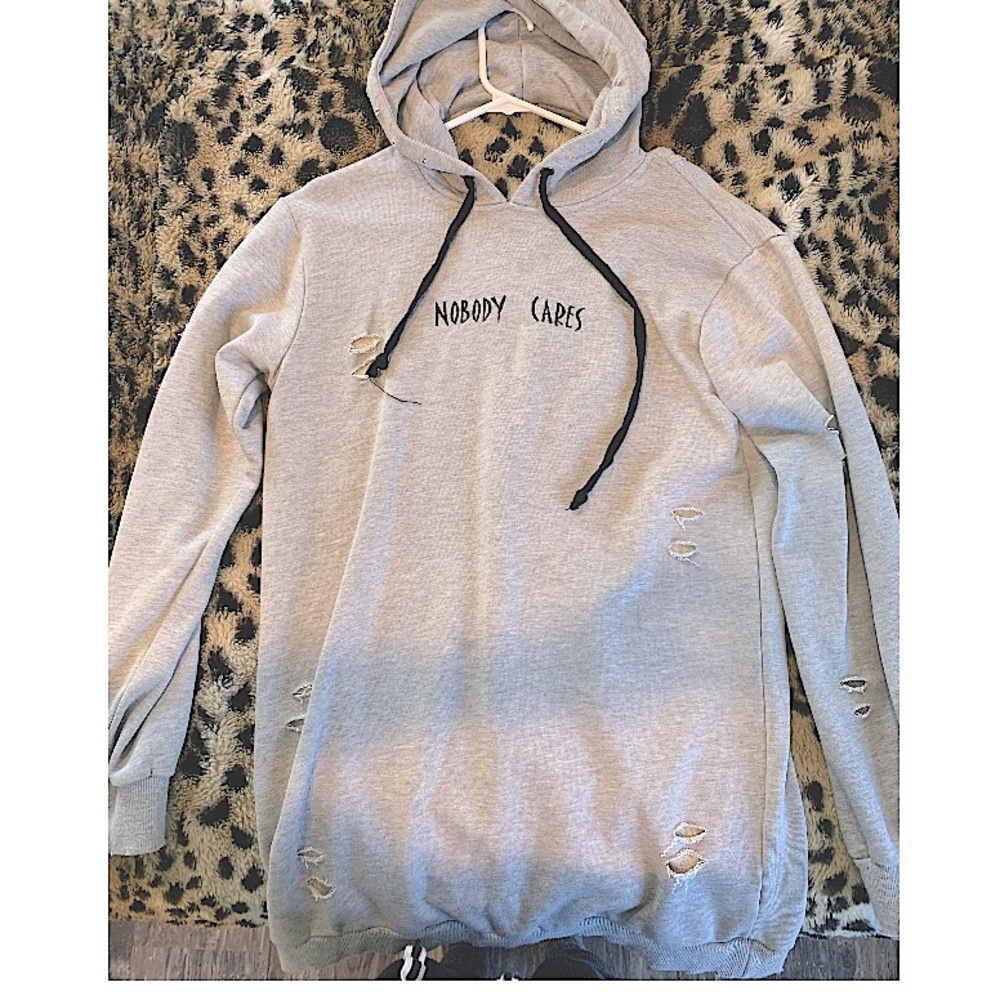 BNWOT Nobody Cares Hoodie
